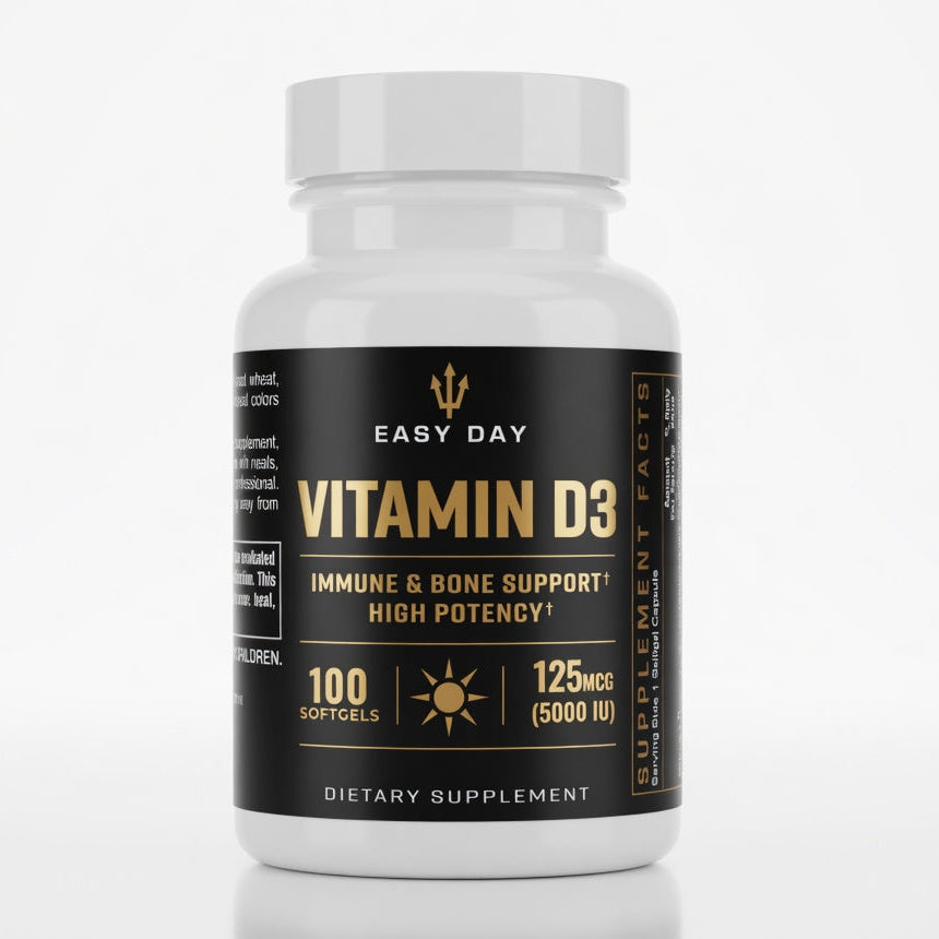 Vitamin D3, 100 Softgels